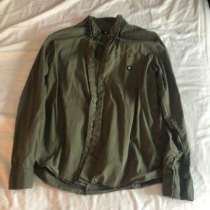 DC Dark Green Button Down Shirt